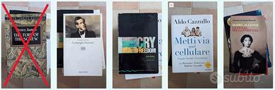 Libri vari: romanzi guide ecc, vedi descrizione