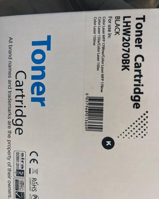 toner per stampante laser hp