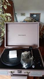 giradischi CROSSLEY portatile NUOVO