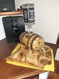 Dispenser Whisky Botte jack daniels Abete
