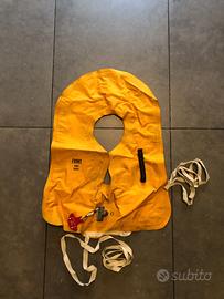 giubbotto salvataggio aviazione civile 1970