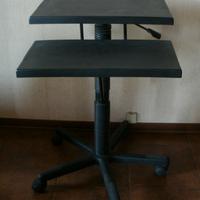 Tavolino porta pc computer con ruote