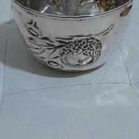 Brandimarte, ciotola in argento 800