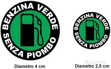 Adesivo Tappo Auto Diesel Rifornimento Adesivi Ben
