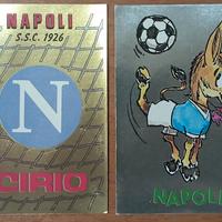 figurine Panini scudetto e mascotte Napoli 84 85 