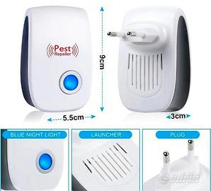 Antizanzare e caccia topi ad ultrasuoni 