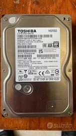 🚀 HDD Toshiba 1TB 3.5" - NUOVI - 20 disponibili