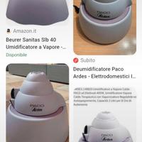 umidificatore paco ardes