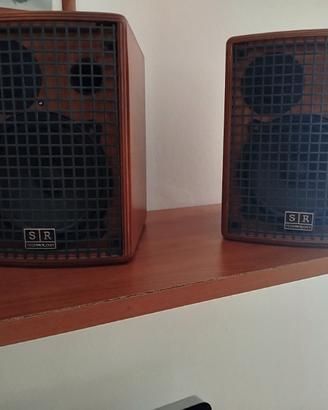 Coppia casse amplificate