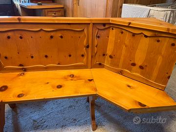 Panca ad angolo misura 3 metri X 1,50