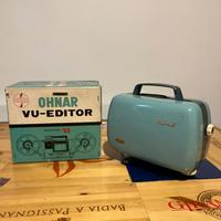 Proiettore Amo MeOpta AM8 anni’50 + VU editor 8mm
