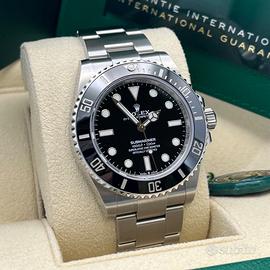 ⚫️ROLEX SUBMARINER NO DATA REF.124060 ( 2021 )