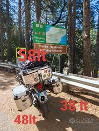 Tris Bauletti GIVI Trekker per Triumph Tiger 800xc