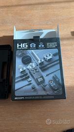 Zoom H6 Recorder con valigetta e microfoni