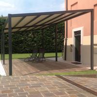 Pergola a tetto spiovente 3x4 metri