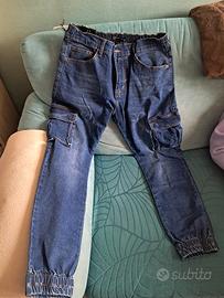 JEANS CARGO TAGLIA 48