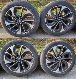 4 Cerchi in lega Renault R17 7J 17 CH5-47