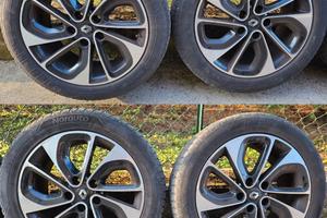 4 Cerchi in lega Renault R17 7J 17 CH5-47