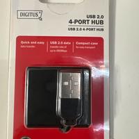 Porta USB multipla con 4 uscite