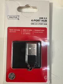 Porta USB multipla con 4 uscite