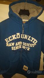 Felpa vintage Ecko zip blu nuova con cartellinoy2k