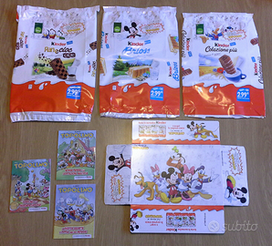 Serie completa 3 fumetti Topolino kinder 2018