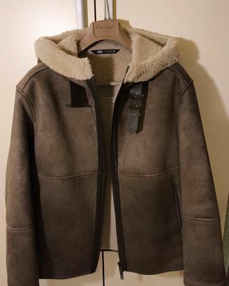 Giacca Zara montone sintetico perfetta taglia M 