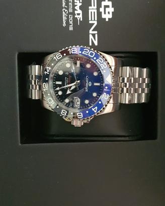 Orologio lorenz GMT batman automatico