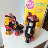 Pattini da Hockey quad allungabili bambino 31-34