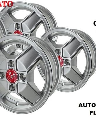Cerchi Cromodora CD30 4,5x12 4x98 fiat 126 600 850