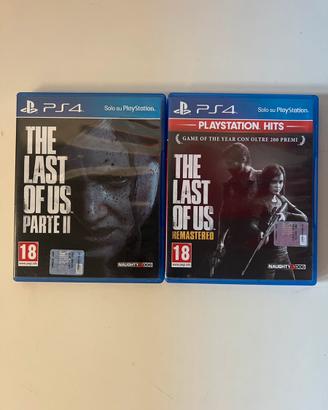 The last of us Parte 1 e 2 PS4