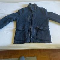 Giacca in lana cotta