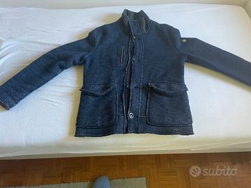 Giacca in lana cotta