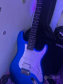 Chitarra elettrica con set completo