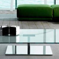 Tavolino design in cristallo 