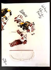 Foto originale del 1994 hockey ghiaccio