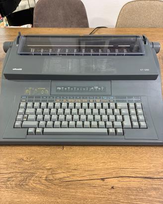 Macchina Olivetti ET 1250 funzionante vintage