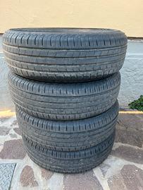 4 gomme estive 205/70 r15 quasi nuove 80/100