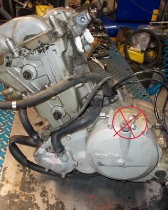 Pegaso 650 99 : motore Rotax , statore forcella