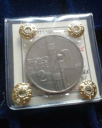 Buono da 2 Lire 1923 Vittorio Emanuele III