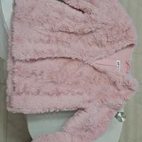 Giacca pellicciotto bimba