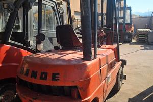 Linde Carrello Elevatore Diesel portata 30 q.li