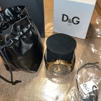 Orologio D&G Dolce & Gabbana usato poco, nero/oro.