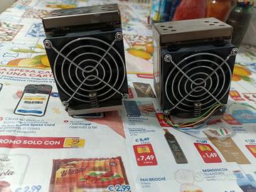 Coppia Dissipatori CPU HP Z400 Z600 Z800