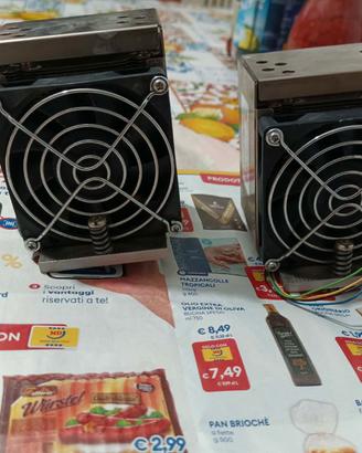 Coppia Dissipatori CPU HP Z400 Z600 Z800