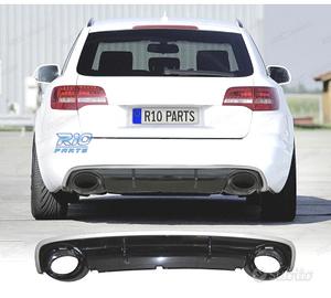 DIFFUSORE PER AUDI A6 C6 SEDAN AVANT 04-08 LOOK RS