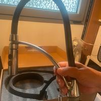 Miscelatore cucina con doccino