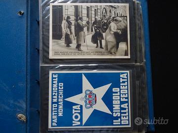 CARTOLINE MILITARI SU ALBUM LOTTO DI 76 IN TIPOLOG