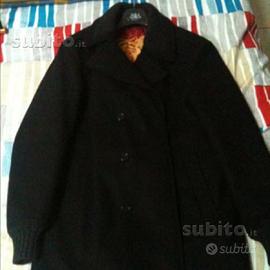 Cappotto nero da uomo