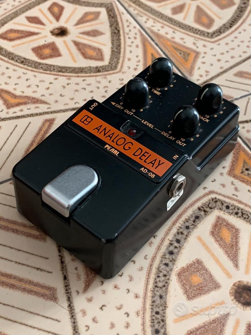 ギター Pearl AD-08 ANALOG DELAY Pearl / AD-08 ANALOG DELAY レビュー - △▽エフェクター